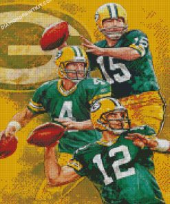 green bay packers art diamond paintings