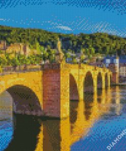 Heidelberger Old Bridge diamond painting