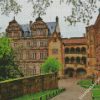 Heidelberger Palace Germany diamond painting