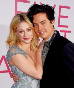 Lili Reinhart And Cole Sprouse diamond painting