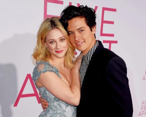 Lili Reinhart And Cole Sprouse diamond painting