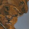 Lions Family diamond painting