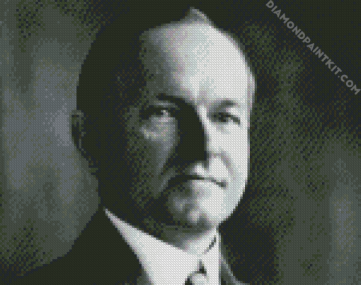 30Th President Of The US Calvin Coolidge diamond painting