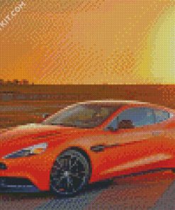 Aston Martin Vanquish Vehicle diamond painting