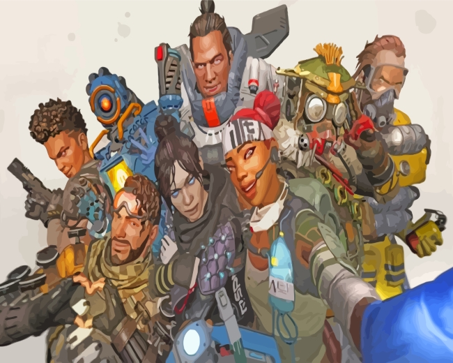 Apex Legends Game Characters diamond painting