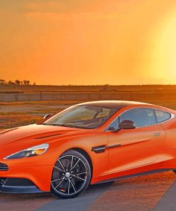 Aston Martin Vanquish Vehicle diamond painting