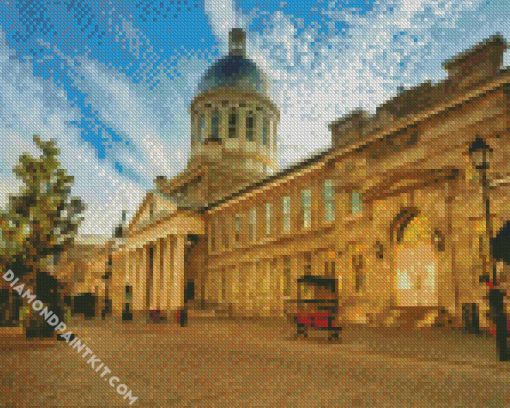 Bonsecours Market Montreal diamond painting