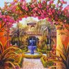 Bougainvillea Garden diamond painting