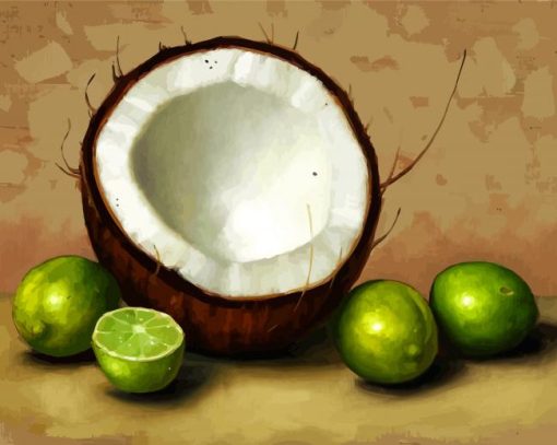 Coconut And Limes diamond painting