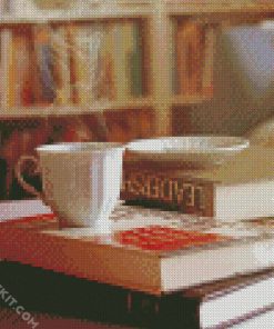 Coffee And Books diamond painting