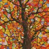 Colorful Abstract Tree diamond painting