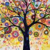 Colorful Abstract Tree Art diamond painting