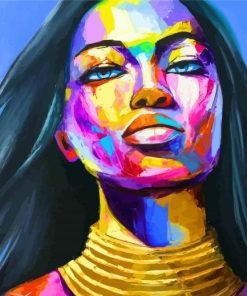 Colorful Girl Art diamond painting