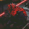 Darth Maul diamond painting