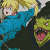 Dorohedoro And Nakaido diamond painting