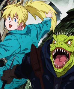 Dorohedoro And Nakaido diamond painting