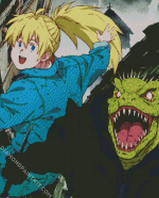 Dorohedoro And Nakaido diamond painting