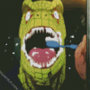 Dorohedoro Brushing His Tooth diamond painting