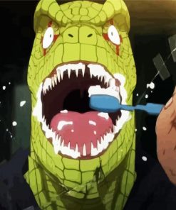 Dorohedoro Brushing His Tooth diamond painting