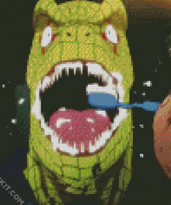 Dorohedoro Brushing His Tooth diamond painting