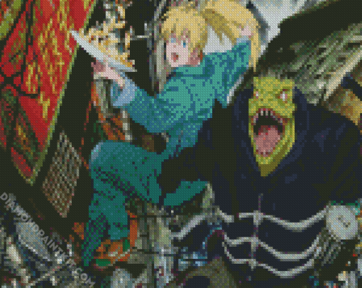 Dorohedoro Manga Anime diamond painting