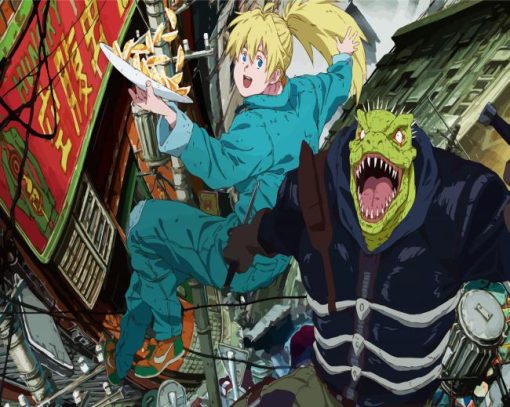 Dorohedoro Manga Anime diamond painting