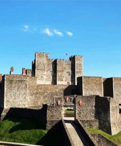 Dover Castle Building diamond painting