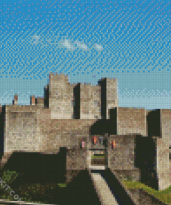 Dover Castle Building diamond painting