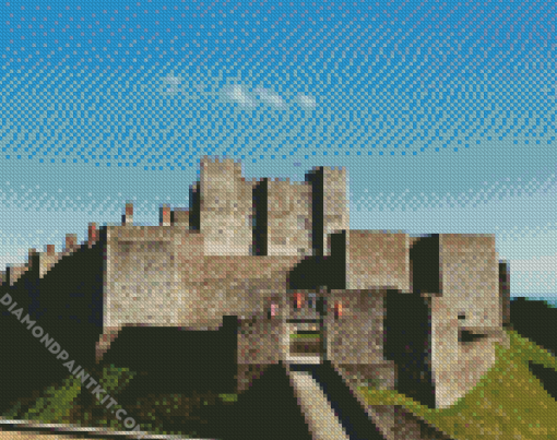 Dover Castle Building diamond painting