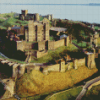 Dover Castle diamond painting