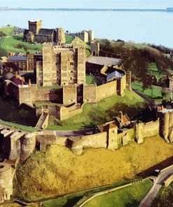 Dover Castle diamond painting