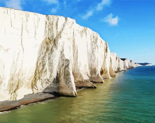 Dover Seven Sisters Cliffs diamond painting