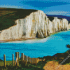 Dover White Cliffs diamond painting