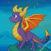 Spyro The Dragon diamond painting