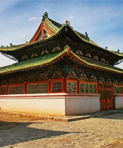 Erdene Zuu Monastery Mongolia diamond painting