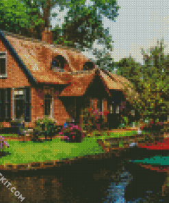 Fairytale House diamond painting