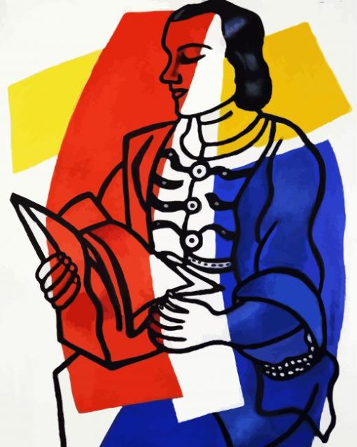 Fernand Leger Reading Art diamond painting