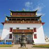 Gandantegchinlen Monastery Mongolia diamond painting