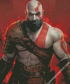 God Of War Kratos diamond painting