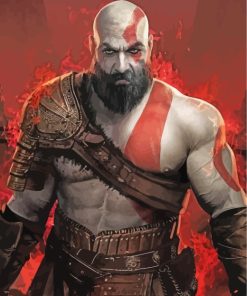 God Of War Kratos diamond painting