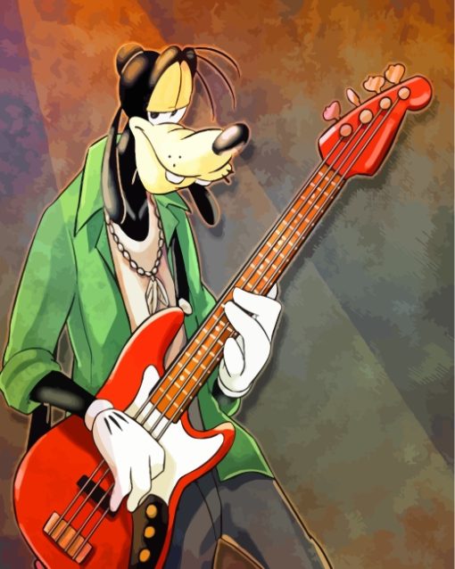 Goofy The Rock Star diamond painting