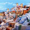 Greece Santorini Island diamond painting