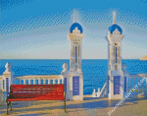 Benidorm Sea View diamond painting