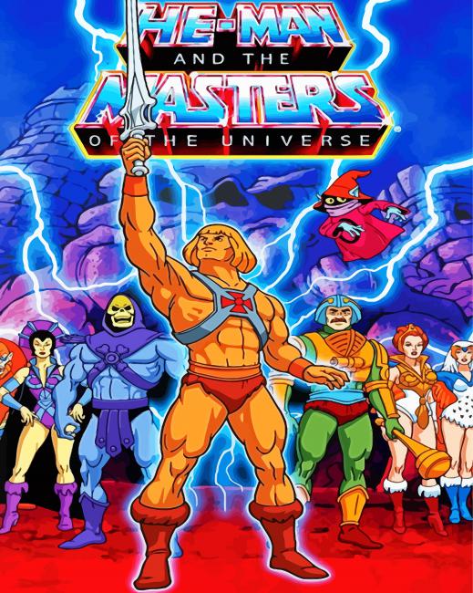 He Man And The Masters diamond painting