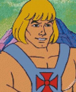 He Man Character diamond painting