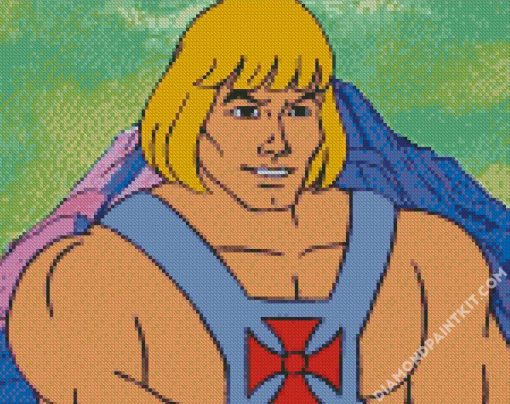 He Man Character diamond painting