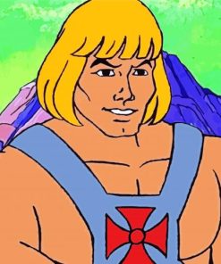 He Man Character diamond painting