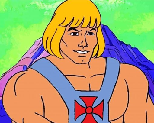 He Man Character diamond painting