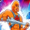 He Man With Sword diamond painting