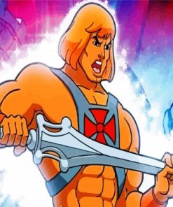 He Man With Sword diamond painting